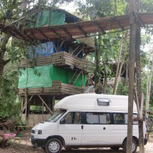 Our campground in La Jungla